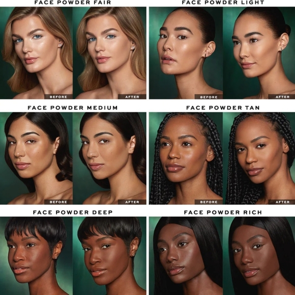 Loose powdeJaclyn Cosmetics x Robin Powder Move Loose Face Powder-Sheer Deep - Picture 2 of 8